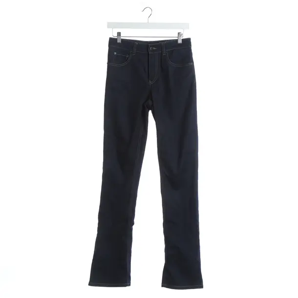 Flared Jeans, in Blue, Cotton, Prada