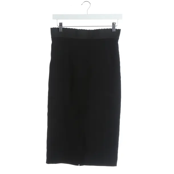 Rock, in Schwarz, Wolle, Dolce & Gabbana