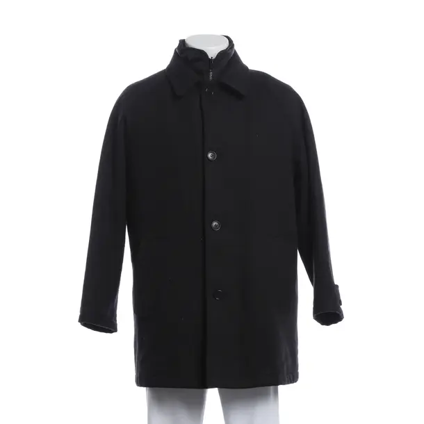 Winter Jacket, in Dark Gray, Wool, Fay