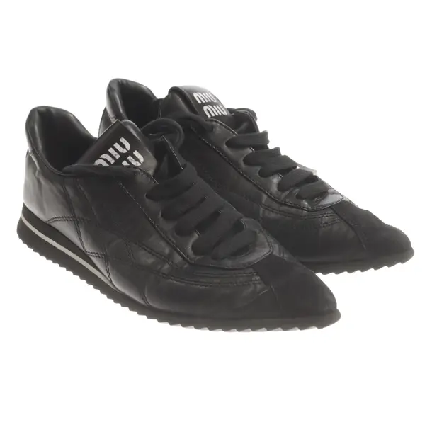 Sneakers, in Black, Miu Miu