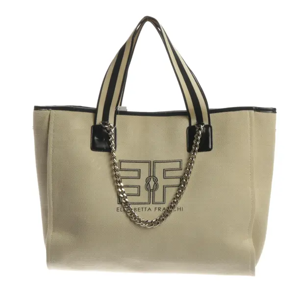 Shopper, in Beige, Poliestere, Elisabetta Franchi