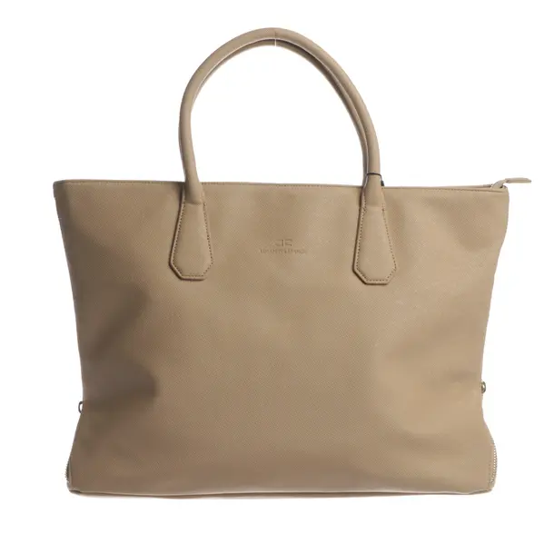 Borsetta, in Marrone chiaro, Poliestere, Elisabetta Franchi