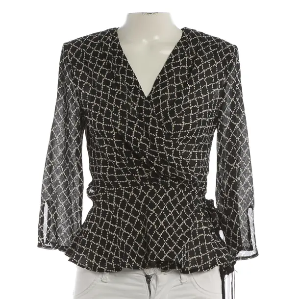 Bluse, in Dunkelgrau, Viskose, Elisabetta Franchi