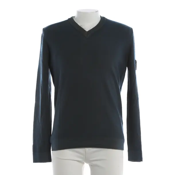 Maglione, in Blu, Cotone, Isola di pietra