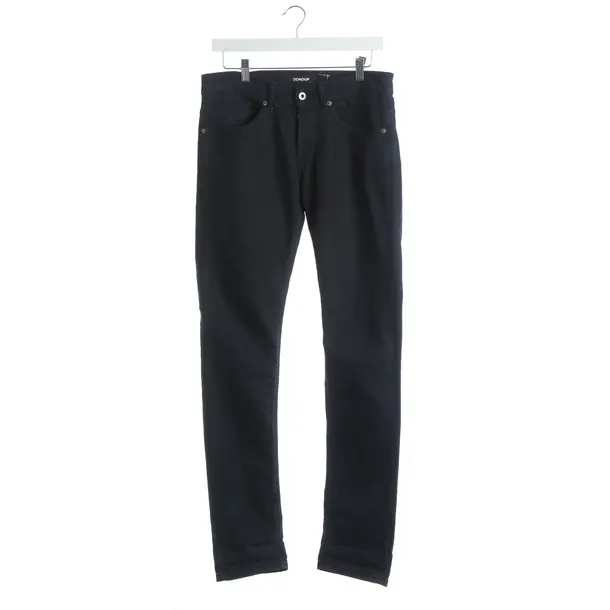 Pants, in Navy, Cotton, Dondup