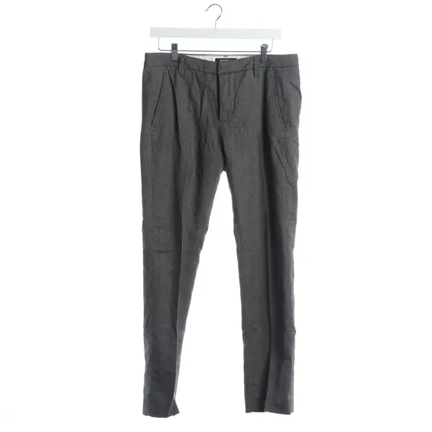 Pants, in Gray, Wool, Dondup