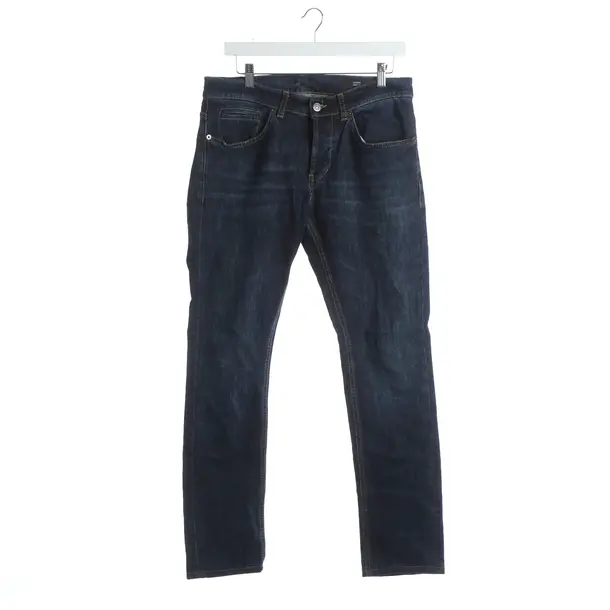 Straight Fit Jeans, in Blue, Cotton, Dondup