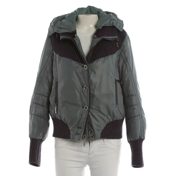 Mid-Season Jacket, in Green, Polyester, Ermanno Scervino