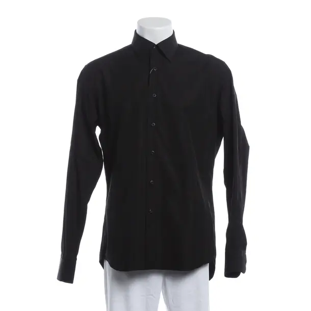 Shirt, in Black, Cotton, Prada