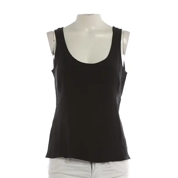 Top, in Schwarz, Acetat, Armani Collezioni
