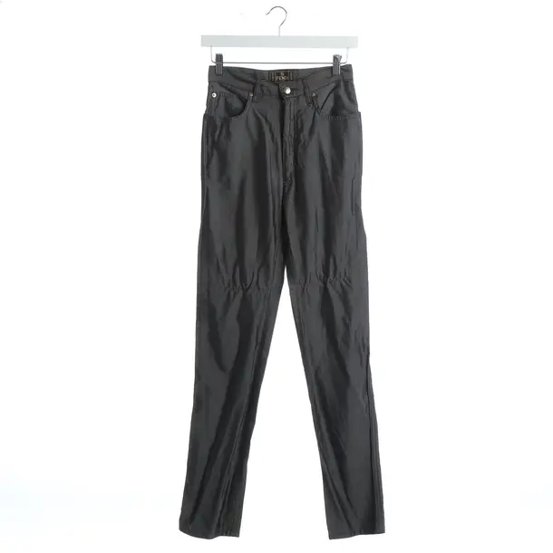 Pants, in Gray, Acetate, Fendi