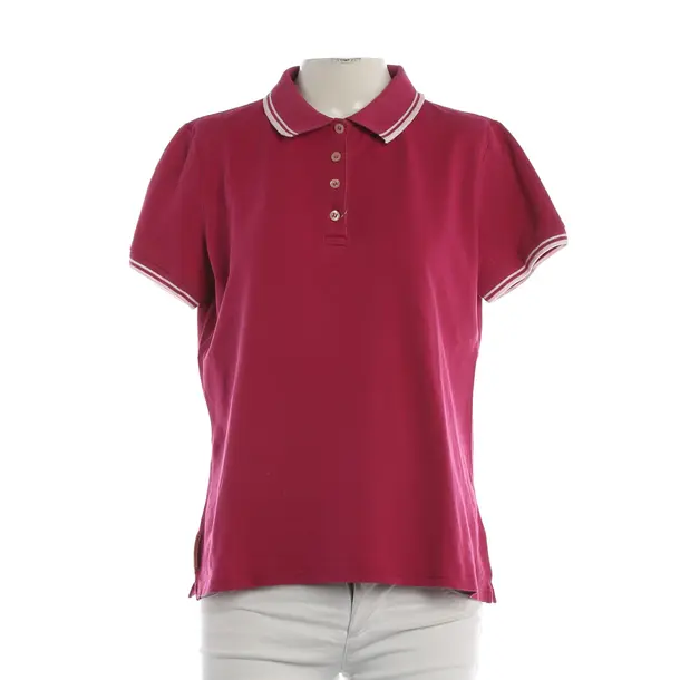 Polo Shirt, in Pink, Cotton, Prada Linea Rossa