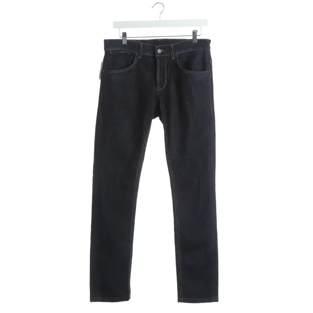 Jeans Straight Fit, in Navy, Baumwolle, Dondup