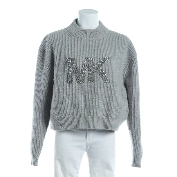 Pullover, in Hellgrau, Wolle, Michael Kors
