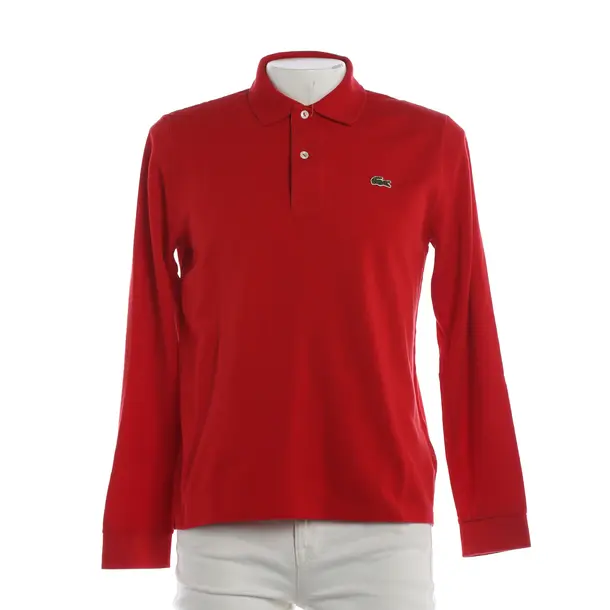 Long Sleeve Shirt, in Red, Cotton, Lacoste