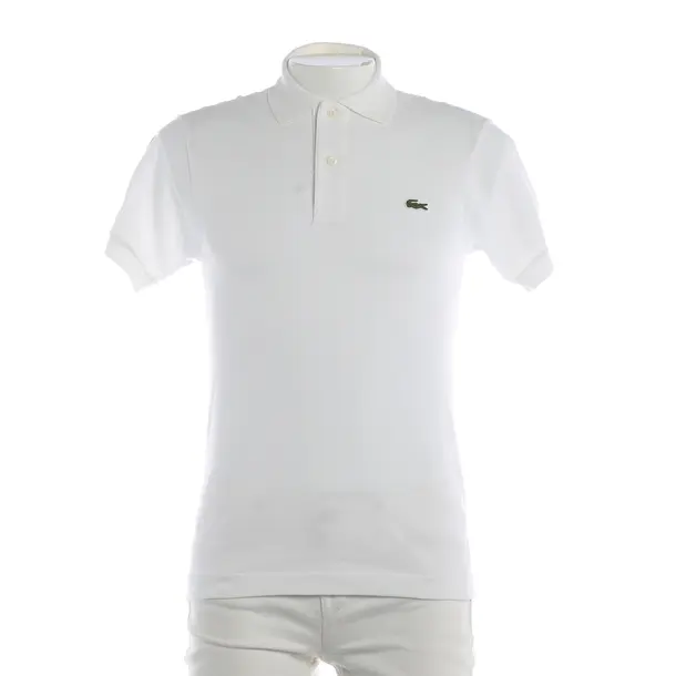 Poloshirt, in Weiß, Baumwolle, Lacoste