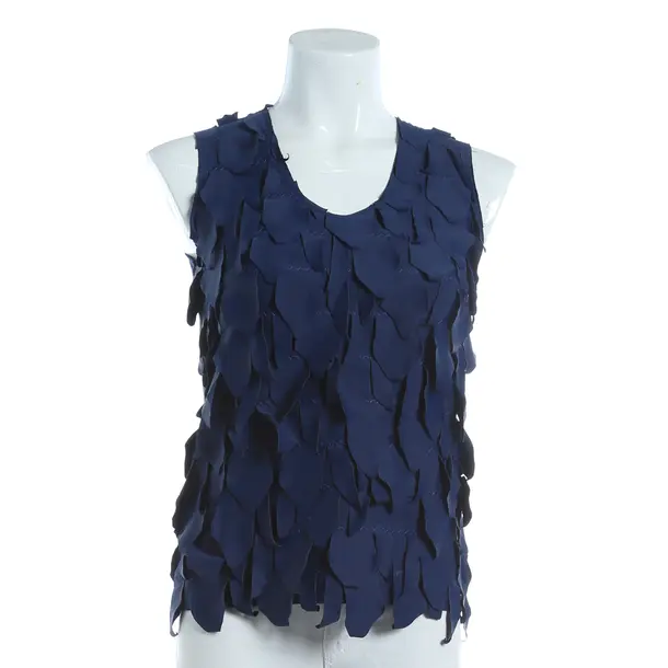 Top, in Blue, Polyester, Comme des Garcons