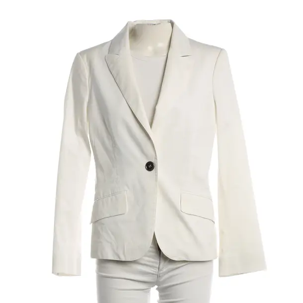 Blazer, in Bianco, Cotone, Burberry Londra