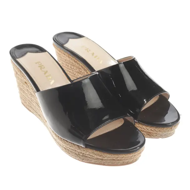 Sandalen, in Schwarz, Prada
