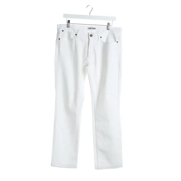 Straight Fit Jeans, in White, Denim, Acne Studios