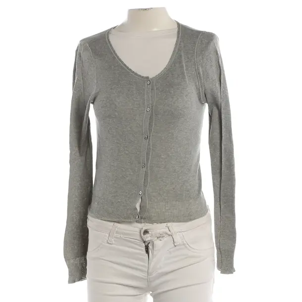 Strickjacke, in Grau, Baumwolle, Isabel Marant Étoile