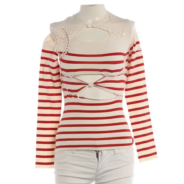 Long Sleeve Shirt, in Cream, Cotton, Jean Paul Gaultier