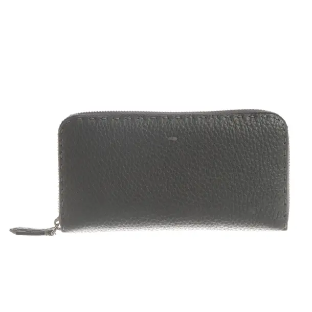 Portafoglio, in Grigio, Pelle, Fendi