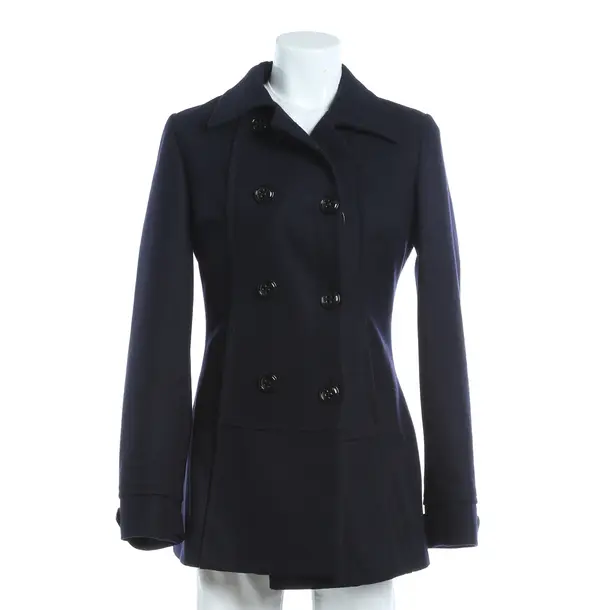 Mid-Season Jacket, in Navy, Wool, Calvin Klein
