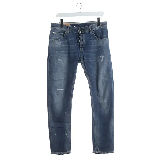 Straight Fit Jeans, in Blue, Cotton, Dondup