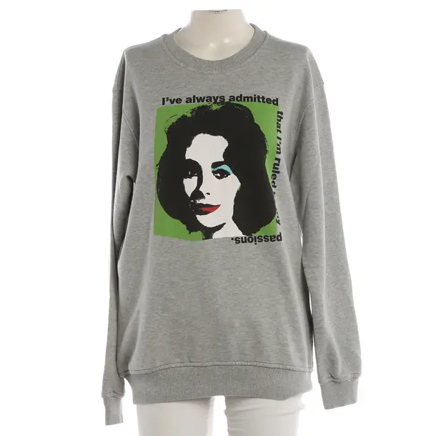Sweatshirt, in Hellgrau, Baumwolle, Comme des Garcons