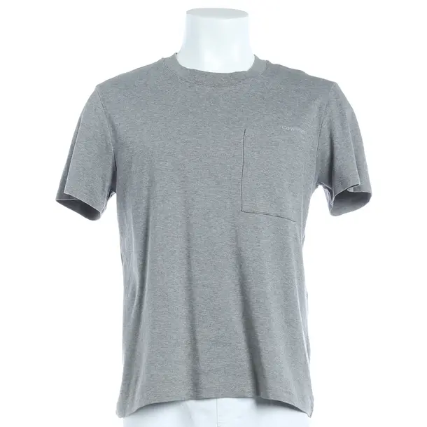 T-Shirt, in Grau, Baumwolle, Calvin Klein