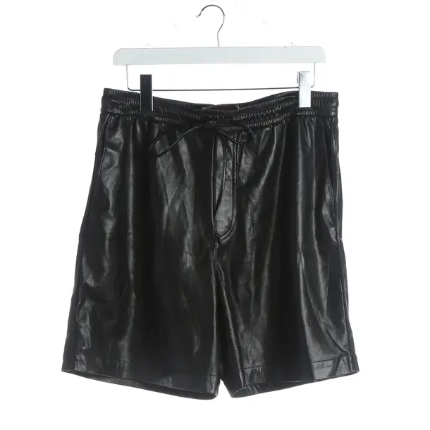 Shorts, in Black, Polyurethane, Nanushka