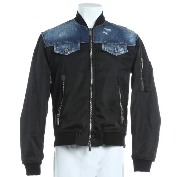 Giacca bomber, in Nero, Poliammide, Dsquared