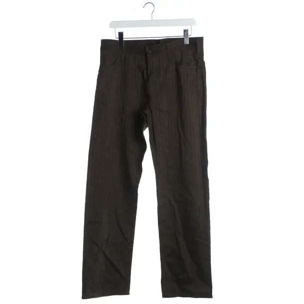 Pants, in Dark Brown, Cotton, Alexander McQueen