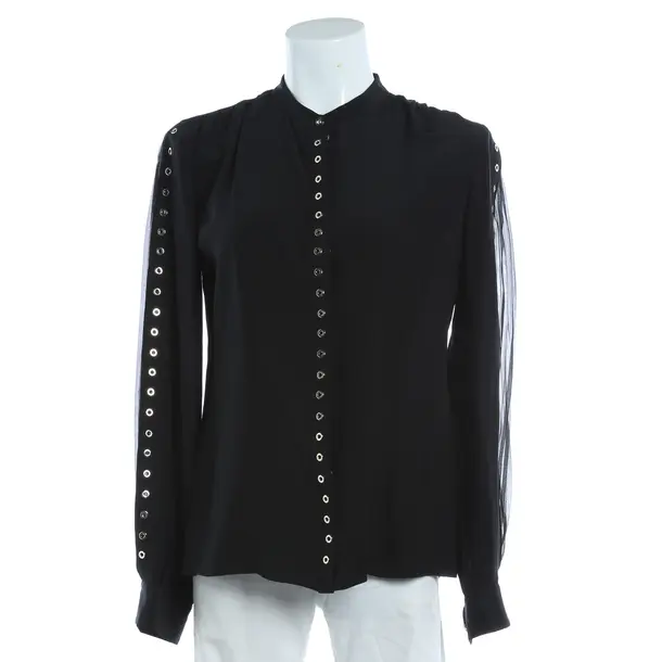 Camicetta, in Nero, Seta, Roberto Cavalli