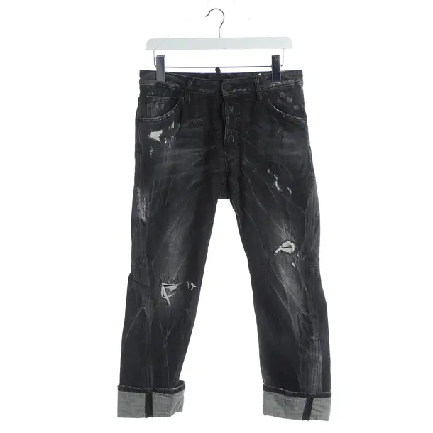 Straight Fit Jeans, in Dark Gray, Baumwolle, Dsquared