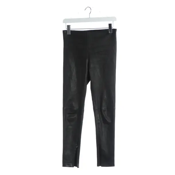 Pantaloni, in Nero, Pelle, Balenciaga