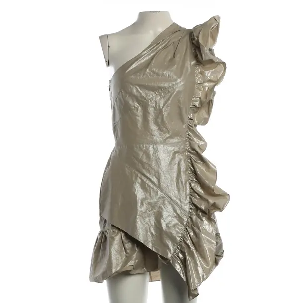 Cocktailkleid, in Beige, Baumwolle, Isabel Marant