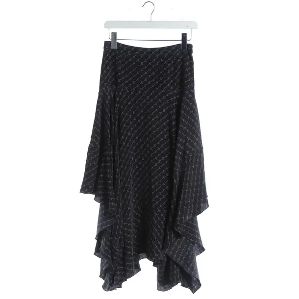 Gonna, in Grigio scuro, Seta, Stella McCartney