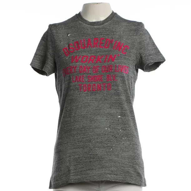 Shirt, in Gray, Cotton, Dsquared