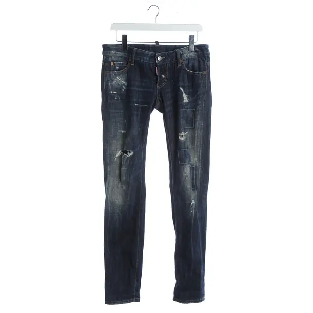Straight Fit Jeans, in Blue, Cotton, Dsquared