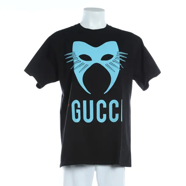 T-Shirt, in Schwarz, Baumwolle, Gucci