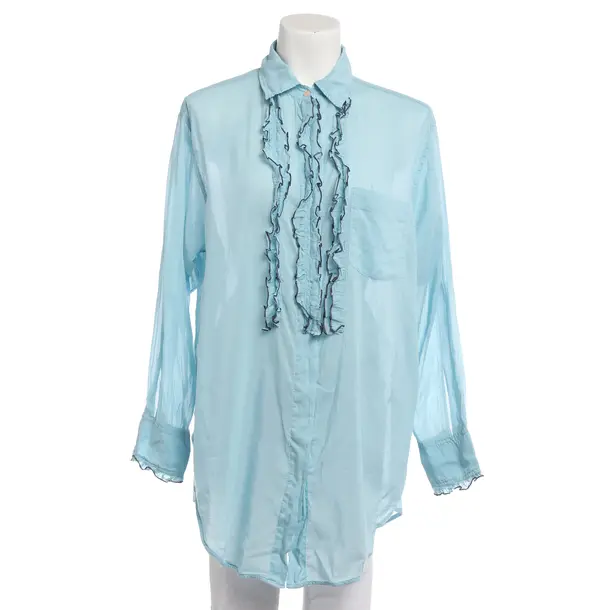 Camicetta, in Azzurro, Cotone, Forte_Forte