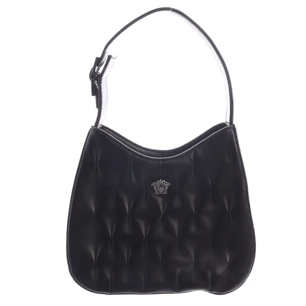 Handtasche in Schwarz, Leder, Versace