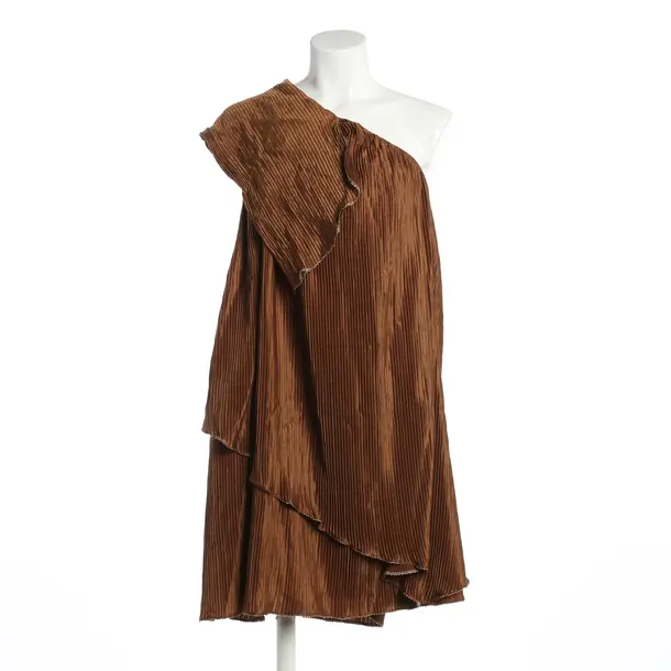 Dress, in Brown, Wool, Versace