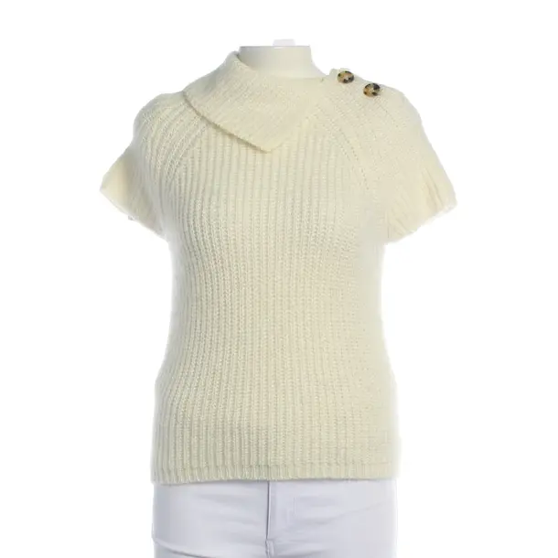 Shirt in Weiß, Wolle, Ermanno Scervino
