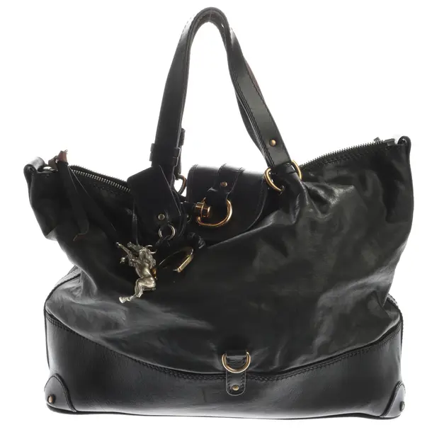 Schultertasche in Schwarz, Leder, Chloé