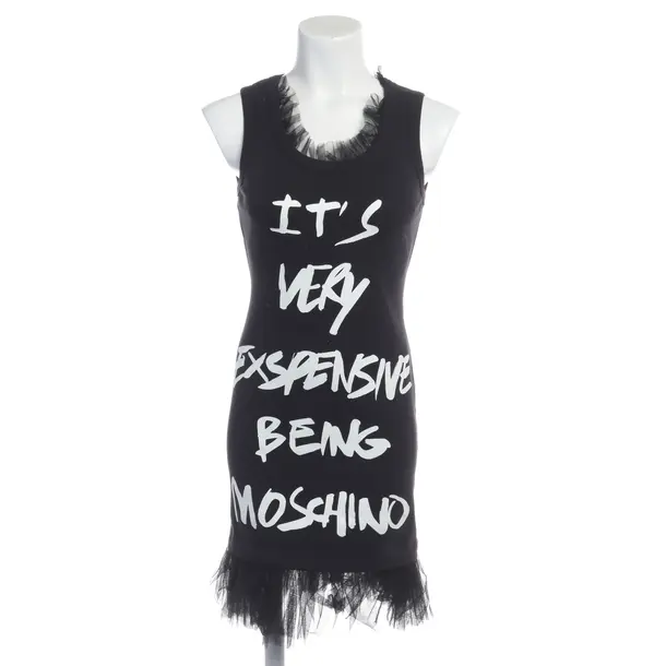 Dress in Black, Cotton, Moschino