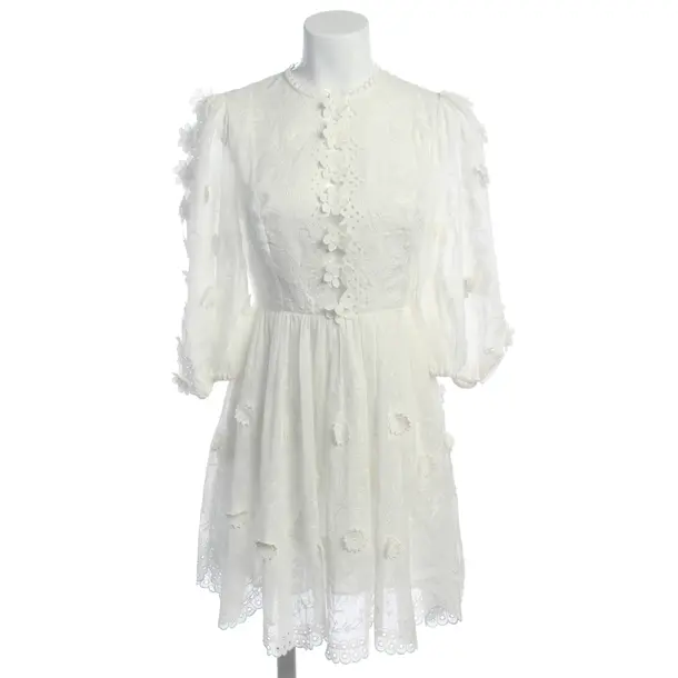 Kleid in Weiß, Ramie, Zimmermann