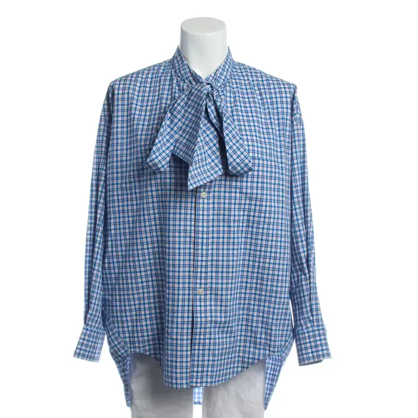 Bluse in Mehrfarbig, Baumwolle, Balenciaga